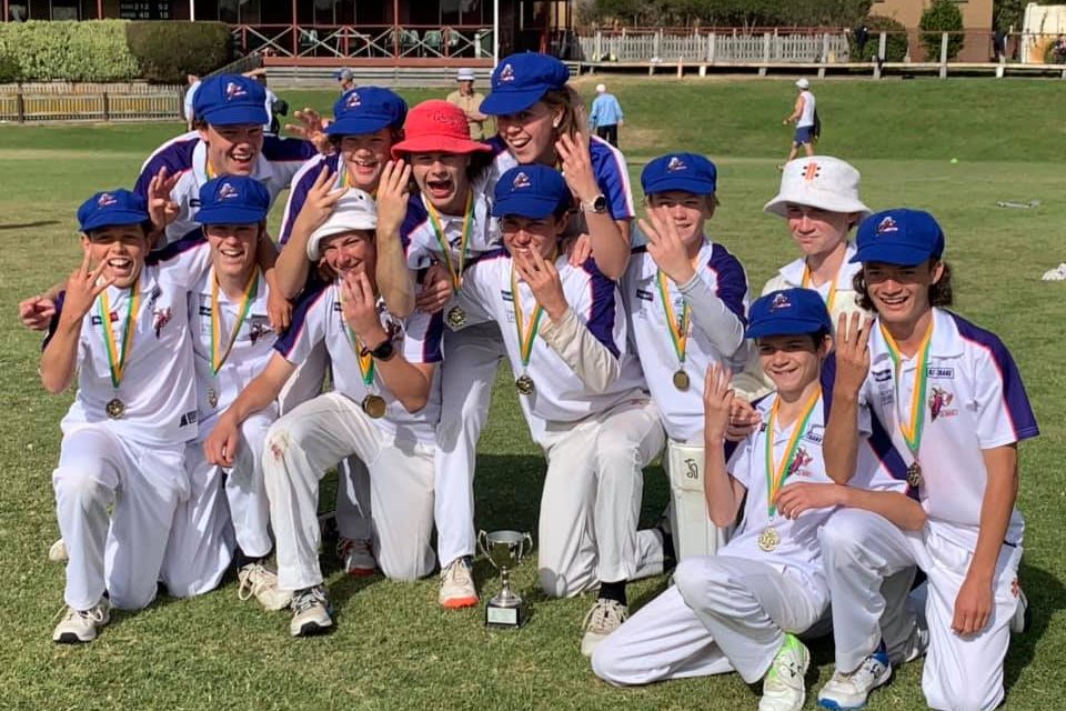 Hepburn Under-16s Win a Third Cricket Premiership