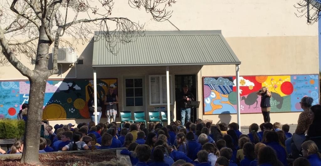 Six Seasons Dja Dja Wurrung Mural Opened at Daylesford Primary School