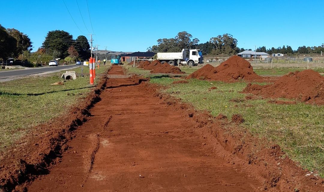 Progress on Daylesford-Coomoora Walking Trail