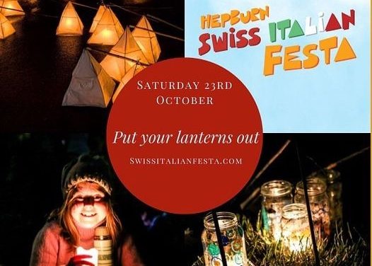 Put Up a Lantern for the Swiss Italian Festa