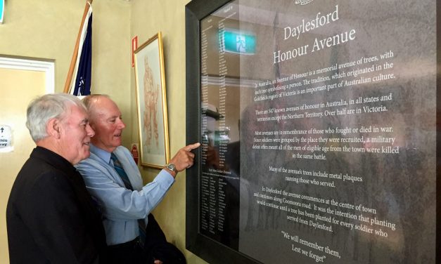Remembrance Day in Daylesford