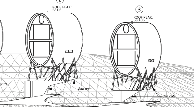 Controversial “Skybarrels” Proposed for Cornish Hill