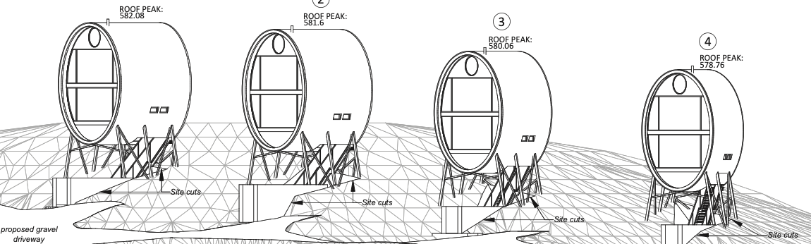 Controversial “Skybarrels” Proposed for Cornish Hill