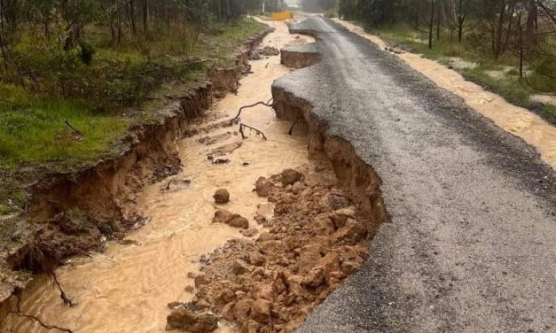 Extensive Road Damage Will Delay Repairs