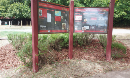 Heritage Sign Upgraded at Daylesford Station