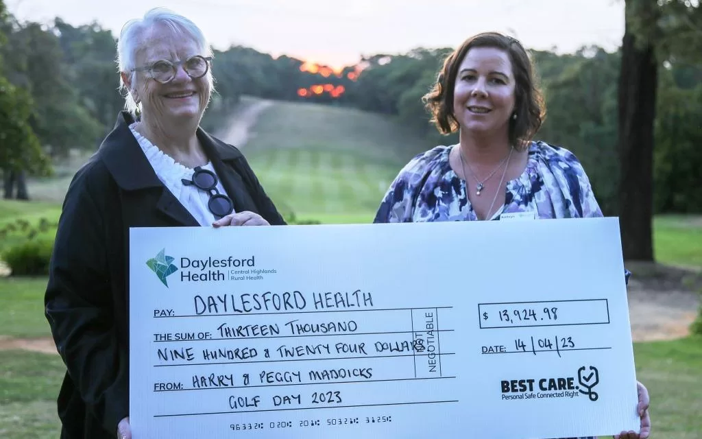 Huge Success for Daylesford Health Charity Golf Day