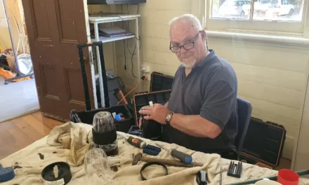 Basic Plumbing Workshop at the Daylesford Repair Café