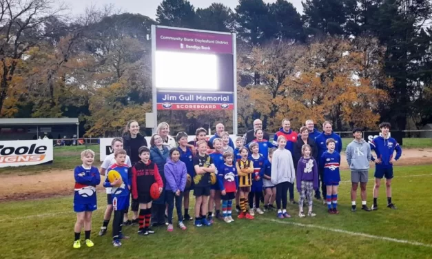 New Scoreboard Launched at Victoria Park