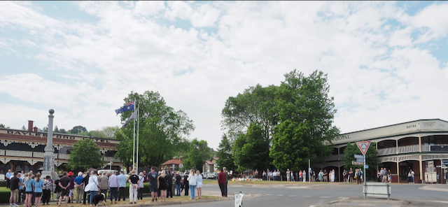 A Poignant Remembrance Day in Daylesford