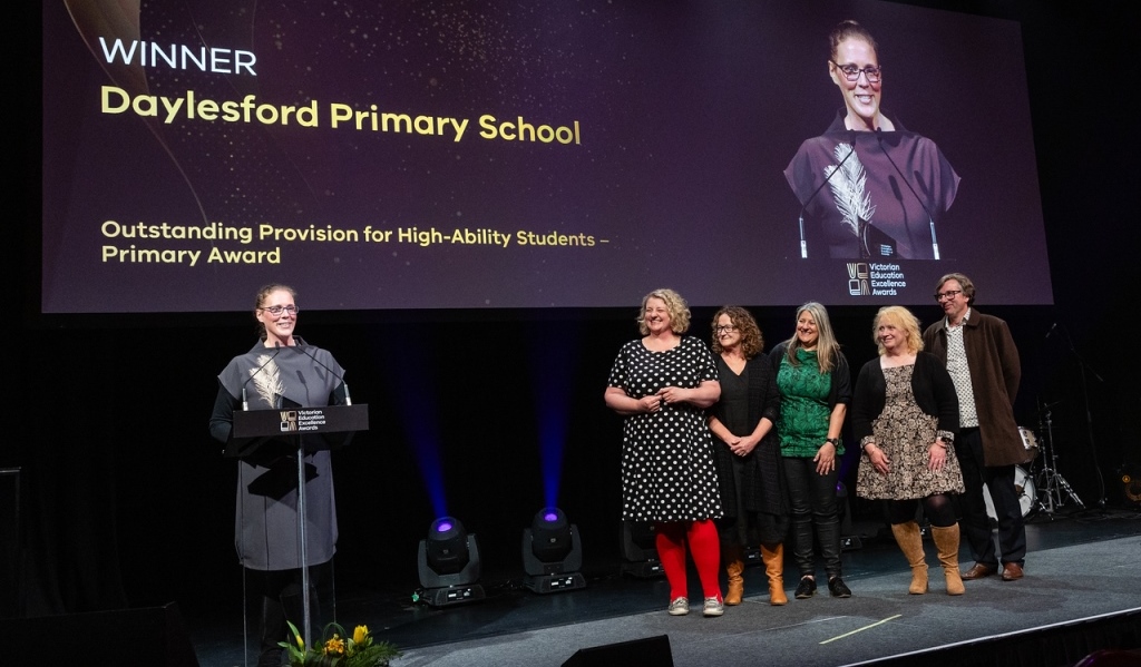 Daylesford Primary Receives Excellence Award
