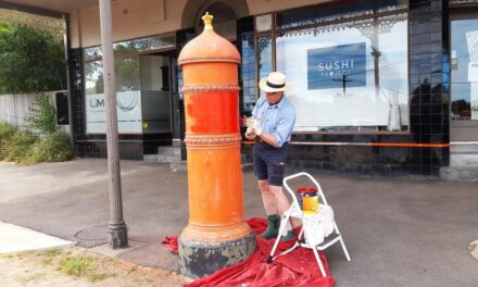 A Facelift for Our Heritage Post Box in Wills Square