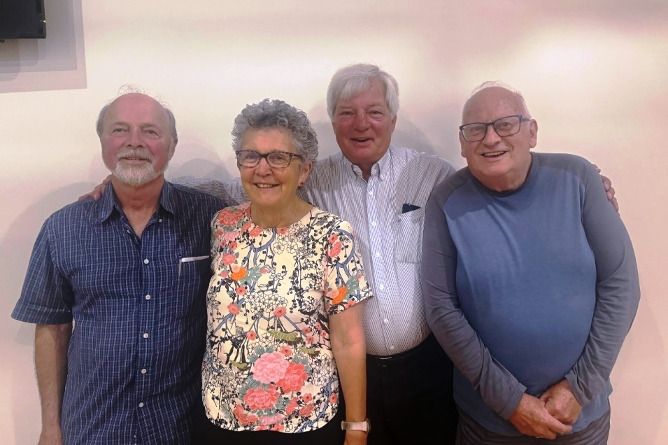 Rotary Presidents Share the Load