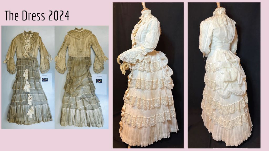 More on the Trewhella Wedding Dress
