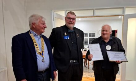Shire Champion Celebrates 40 Years in Rotary