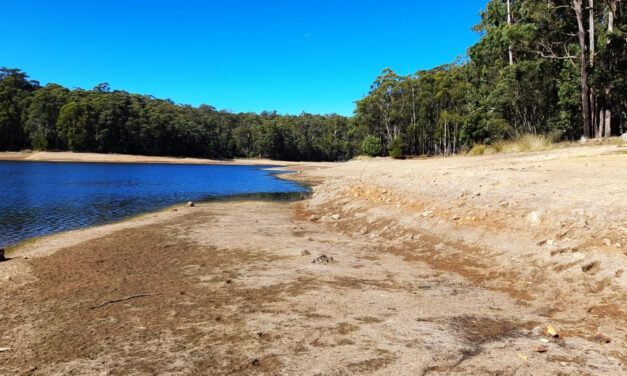 Daylesford Reservoirs Well Down and Little Rain on the Horizon