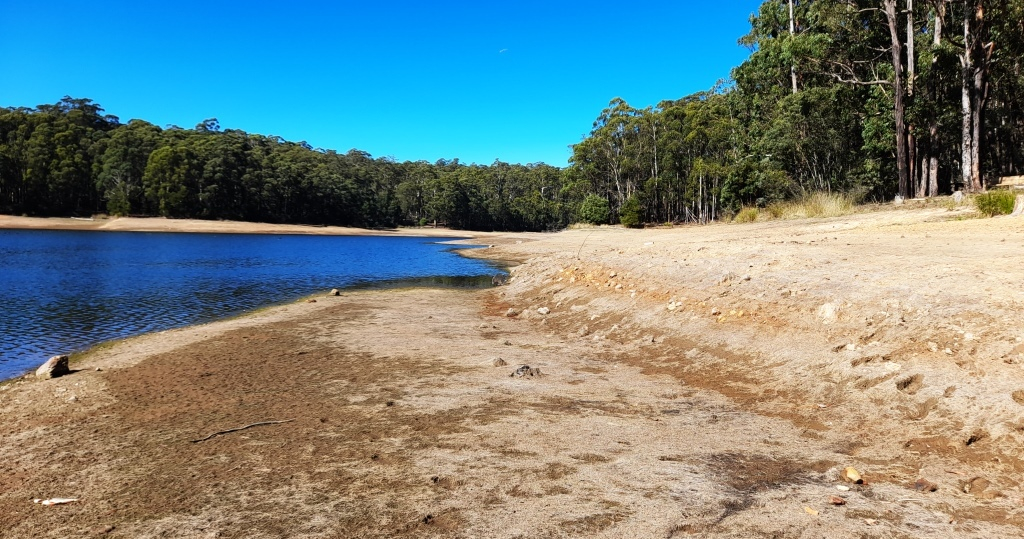 Daylesford Reservoirs Well Down and Little Rain on the Horizon