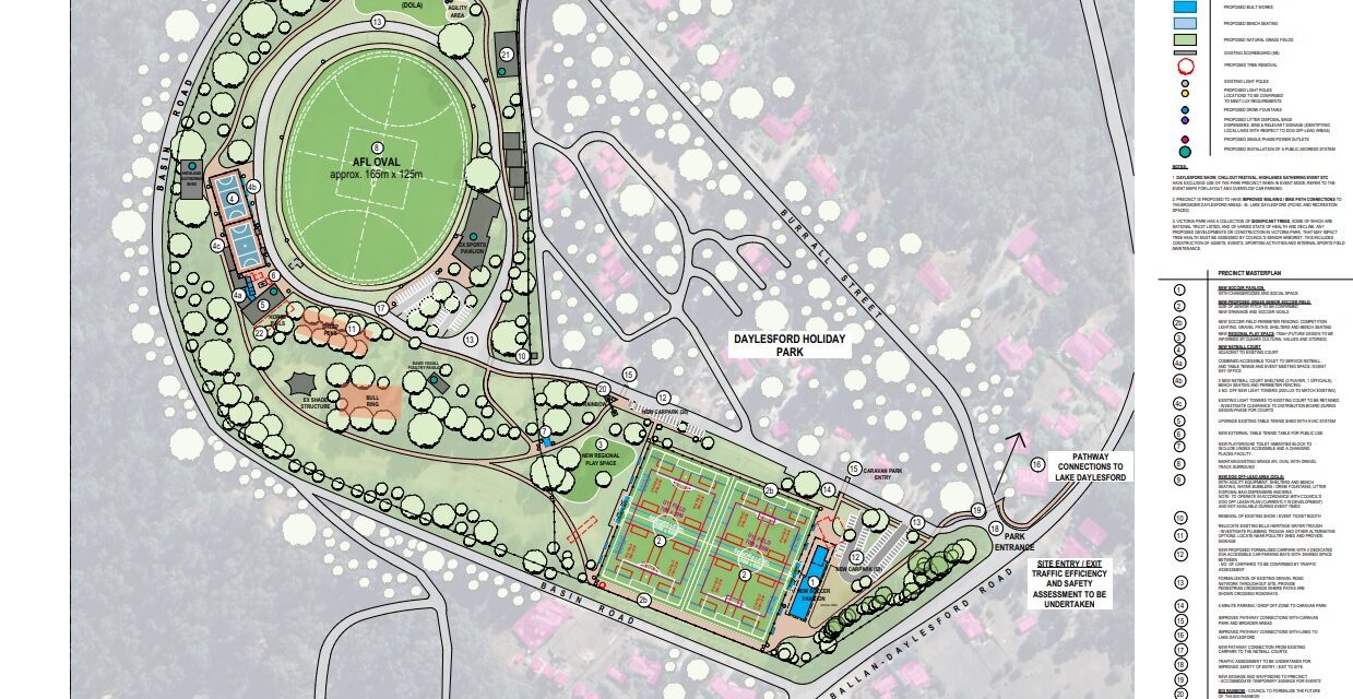 Victoria Park Masterplan Adopted, Funding and Timing Remain Uncertain