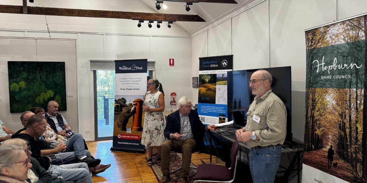 Good Crowd for Daylesford Conversation on Nature Tourism