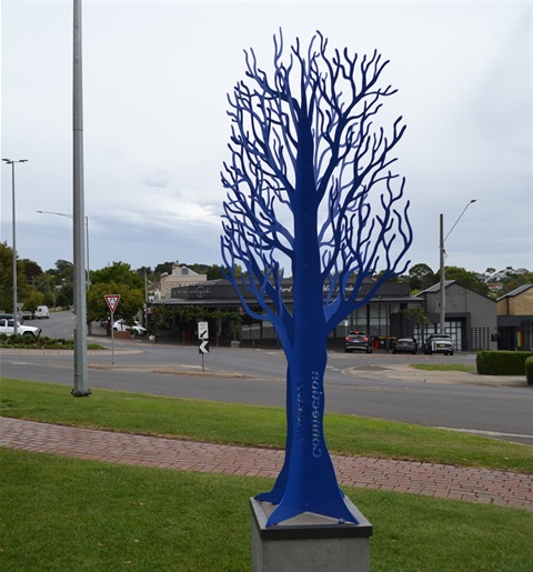 Daylesford College Live4Life members embrace Blue Tree project