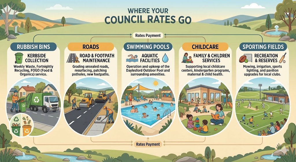 What Do Hepburn Ratepayers Really Pay? A First Look at Council Rates Across the Region