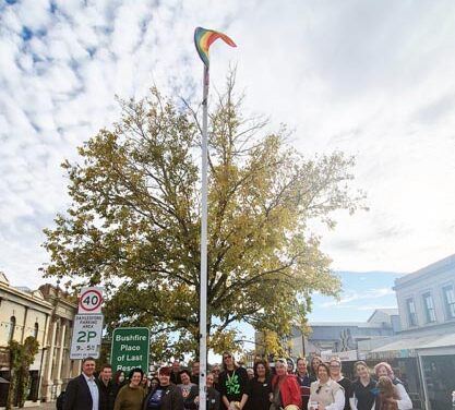 IDAHOBIT Flag Raising