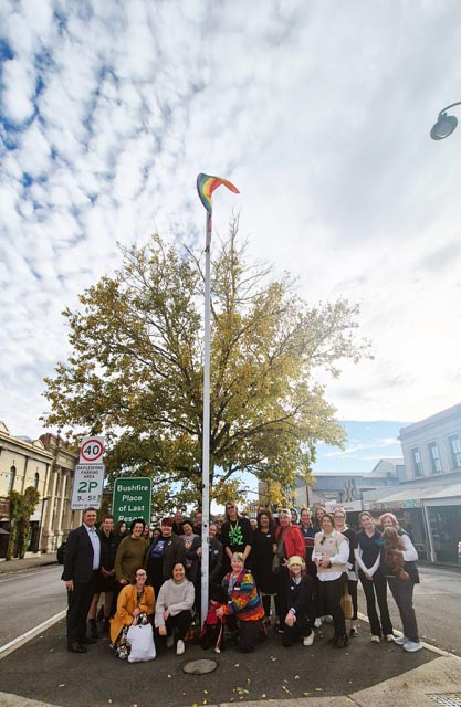 IDAHOBIT Flag Raising